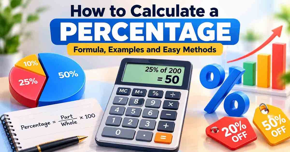 calculate percentage