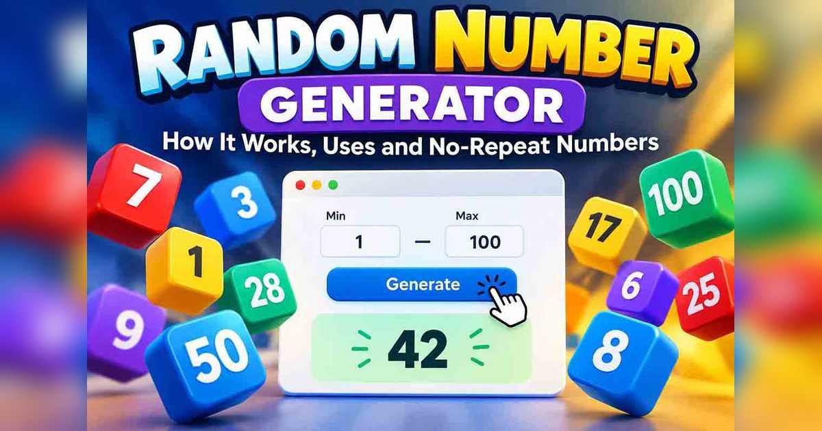 Random Number Generator – How It Works and No-Repeat Numbers
